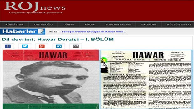 Rojnews'ten Kürdistan Bayrağı tahrifatı