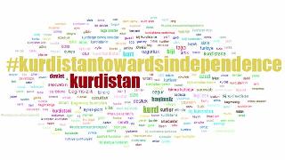 Twitter'da Kürdistan Bağımsızlığa Doğru Trend Topic oldu