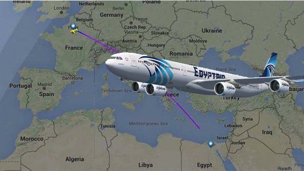 Paris - Kahire seferini yapan Egyptair uçağı kayboldu