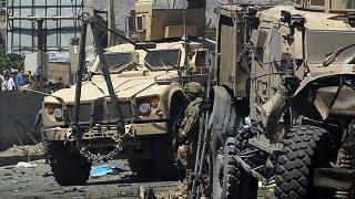 ABD Konvoyuna intihar saldırısı