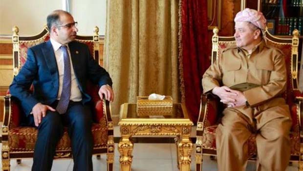 Başkentte Barzani-Cuburi görüşmesi