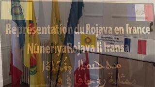 Paris'te Rojava Temsilciliği Açıldı