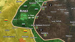 Ezaz'da IŞİD tehlikesi