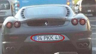 İstanbul Emniyet'inden PKK plakalı Ferrari açıklaması