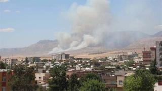 Cudi Dağı'nda 5 ayrı noktada yangın!