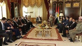 Başkan Barzani, ABD-Irak ortak heyetini kabul etti