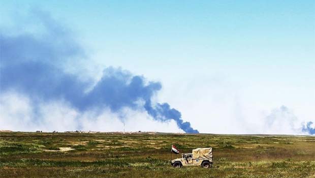 Irak ordusu IŞİD'in elindeki havaalanını ele geçirdi