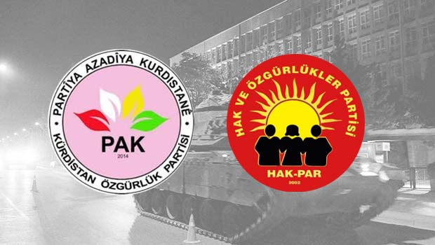 HAK-PAR ve PAK’tan darbe girişimine tepki