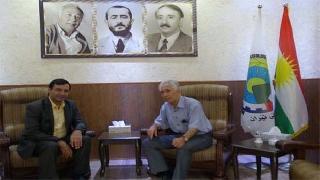 Mehdi Zana'dan PDK-İ'ye destek ziyareti