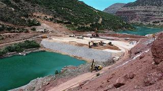 Silvan Barajı’na roketli saldırı!