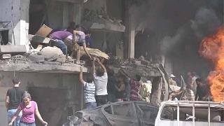 Qamışlo'da 8 şehidin cenazesi daha enkazdan çıkarıldı