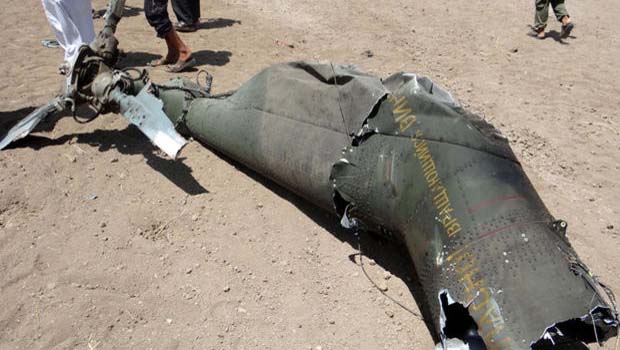 İdlib'de Rus helikopteri düşürüldü