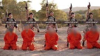 IŞİD'in çocuk üyelerinden Kürtlere infaz!