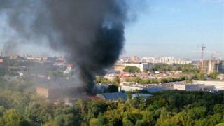 Moskova'da yangın: Çok sayıda ölü var