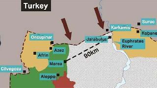 Azez-Cerablus hattı birleştirildi