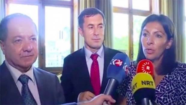 Paris Belediye Başkanı: Kürdlere her türlü desteği vermeye hazırız