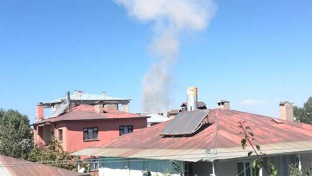 Van'da çok şiddetli patlama!