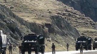 Siirt'te askeri konvoyun geçişi sırasında patlama