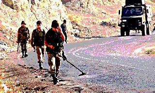 Şırnak'ta patlama. 1 korucu öldü