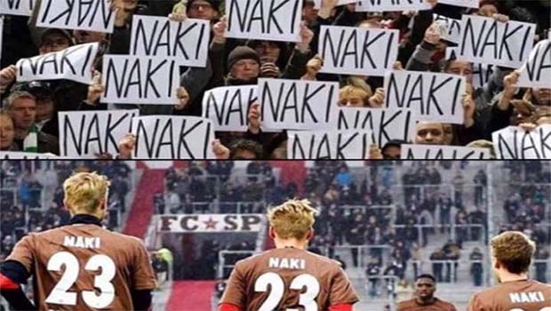 St. Pauli takımından Deniz Naki'ye destek