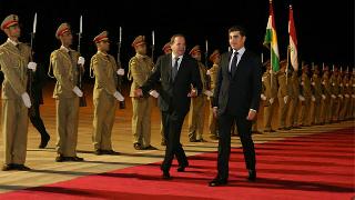 İsveç Başbakanı Başkent Erbil'de