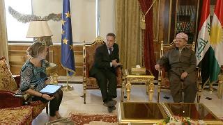 Başkan Barzani:  Kürdistan halkı IŞİD'e asla müsaade etmeyecek