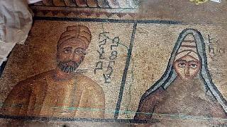 Urfa’da Abgar Krallığı dönemine ait taban mozaiği bulundu