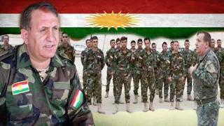 Sait Çürükkaya için Erbil'de askeri tören düzenlendi