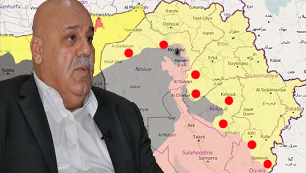 Peşmergeden nokta: Tartışmalı bölgeler Kürdistan'a bağlanacak