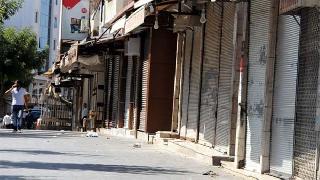 Diyarbakır'da 2 binden fazla işyeri kepenk kapattı