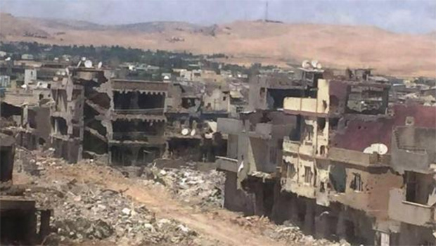 Nusaybin'de bir sokakta yasak kaldırıldı