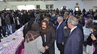 Siverek'te, husumetli aileler barıştı