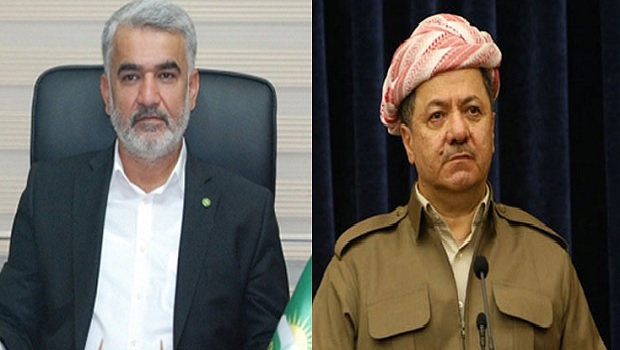 Yapıcıoğlu'ndan Başkan Barzani'ye telefon