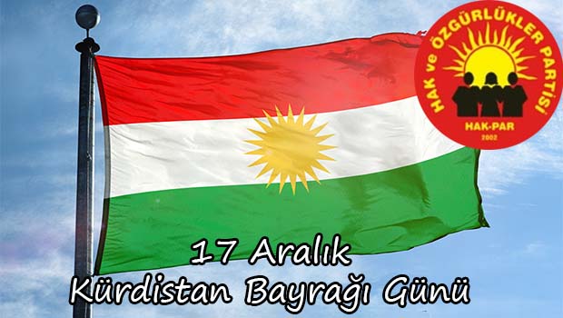 Hak-Par Kürdistan Bayrağı gününü kutladı