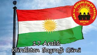 Hak-Par Kürdistan Bayrağı gününü kutladı