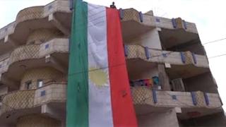 Rojava’da Kürdistan Bayrağı Günü
