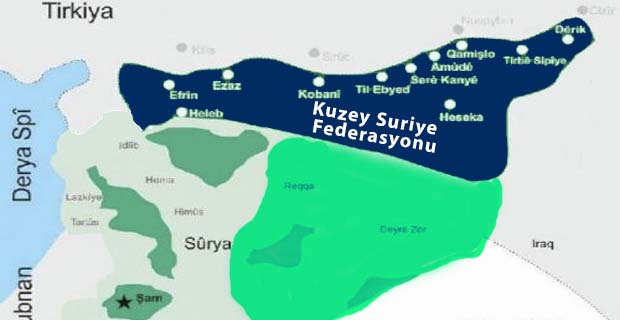 Suriye’nin 3 bölgeye ayrılacağı federal bir sistem gündemde