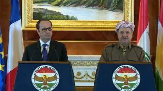 Fransa Cumhurbaşkanı'ndan Peşmergeye övgü dolu sözler