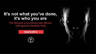 MOSSAD ilk kez böyle bir ilan verdi