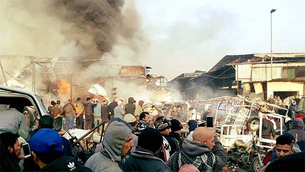 Bağdat'ta bombalı araçla saldırı