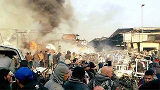 Bağdat'ta bombalı araçla saldırı