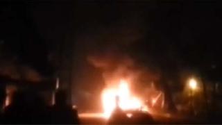 Kamışlo'da patlama