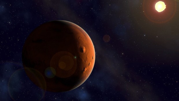 Mars'ta 2 milyar yıl önce volkanik faaliyet belirtisi