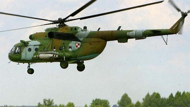 Rusya'da helikopter düştü