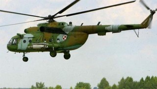 Rusya'da helikopter düştü