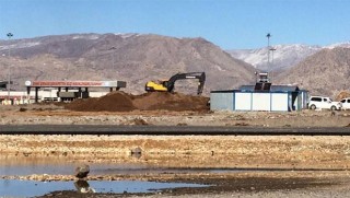 havalimanı etrafına beton duvar