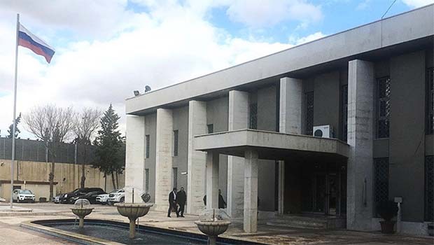 Rusya'nın Şam büyükelçiliğine roketatarlı saldırı!