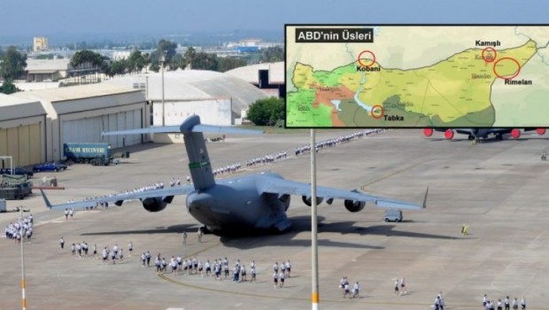 ABD, İncirlik'ten daha fazla Rojava üslerini kullanıyor