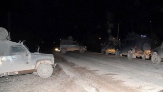 Yüksekova'da karakol yangını!