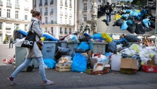 Fransa caddelerinde ürküten görüntü